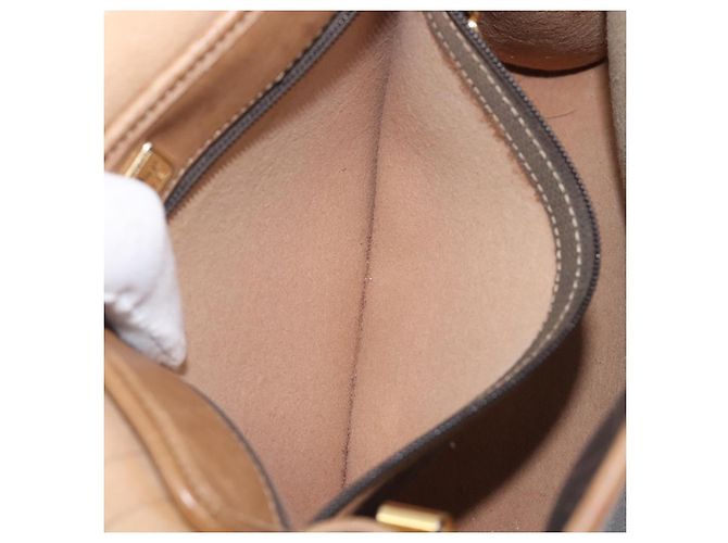 Christian Dior Honeycomb Canvas Schultertasche PVC Schwarz Gold Auth ep15874 Golden - Ansicht 26