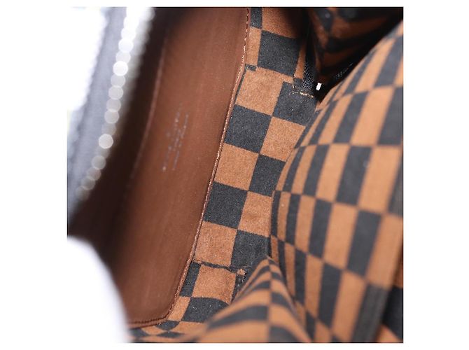 LOUIS VUITTON Damier Versette Vertical Tasche White Black N60273 LV Auth 204899SAM Schwarz Weiß - Ansicht 10