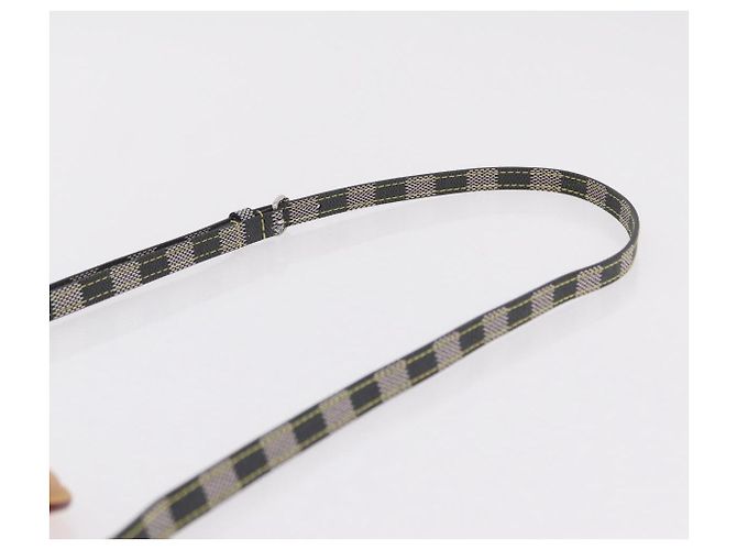 LOUIS VUITTON Damier Versette Vertical Tasche White Black N60273 LV Auth 204899SAM Schwarz Weiß - Ansicht 15