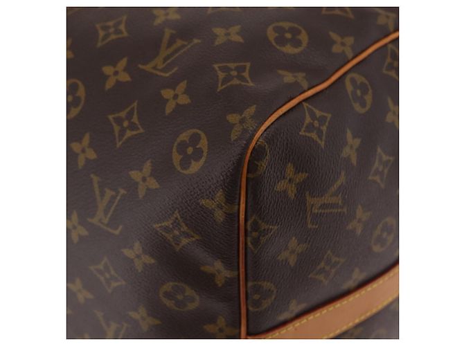 LOUIS VUITTON Monogram Keepall Bandouliere 60 Borsa Boston M41412 LV Auth 203169 Monogramma - vista 16