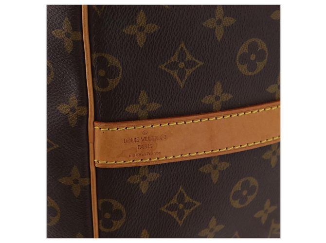 LOUIS VUITTON Monogram Keepall Bandouliere 60 Borsa Boston M41412 LV Auth 203169 Monogramma - vista 19