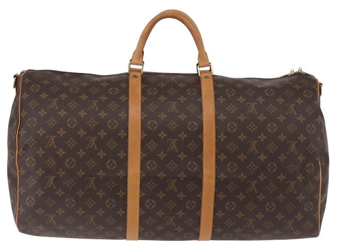 LOUIS VUITTON Monogram Keepall Bandouliere 60 Borsa Boston M41412 LV Auth 203169 Monogramma - vista 2