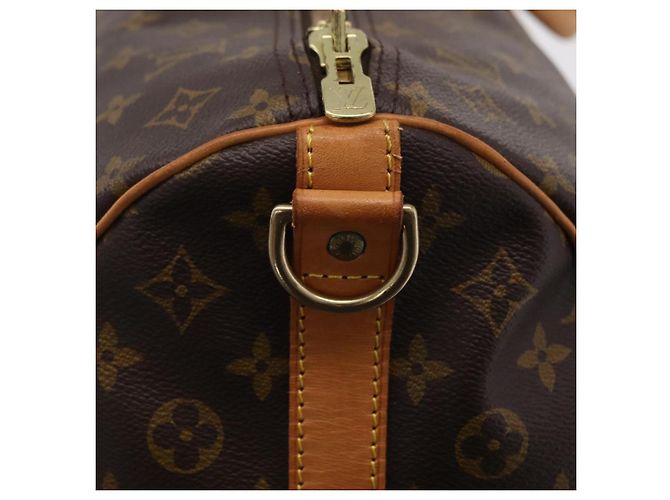 LOUIS VUITTON Monogram Keepall Bandouliere 60 Borsa Boston M41412 LV Auth 203169 Monogramma - vista 21