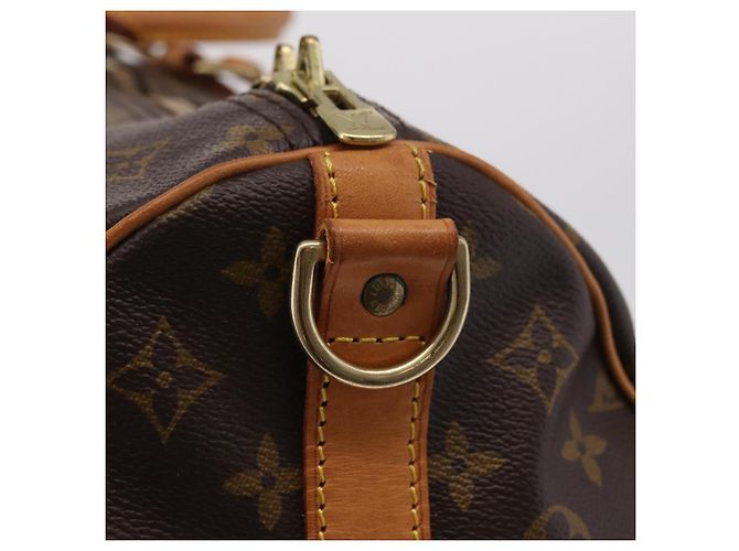 LOUIS VUITTON Monogram Keepall Bandouliere 60 Borsa Boston M41412 LV Auth 203169 Monogramma - vista 22