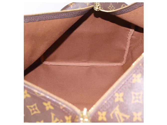 LOUIS VUITTON Monogram Keepall Bandouliere 60 Borsa Boston M41412 LV Auth 203169 Monogramma - vista 24