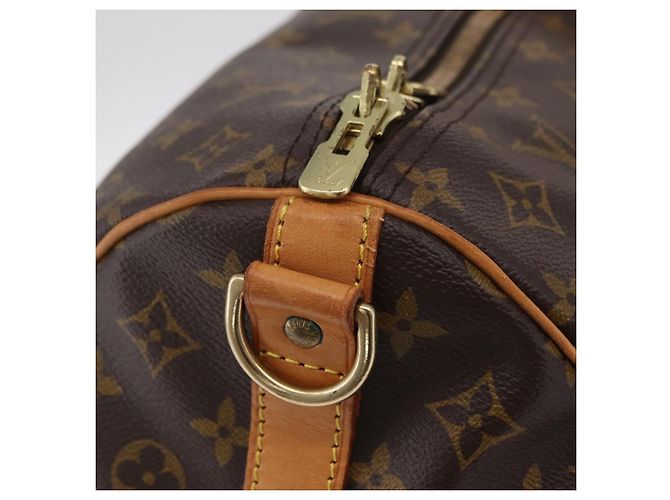 LOUIS VUITTON Monogram Keepall Bandouliere 60 Borsa Boston M41412 LV Auth 203169 Monogramma - vista 6