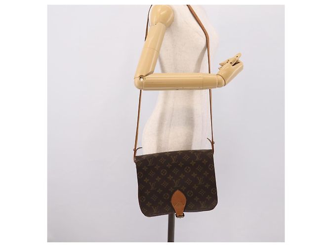 LOUIS VUITTON Monogram Cartouchiere GM Shoulder Bag M51252 LV Auth bs37170 Monogramma - vista 27