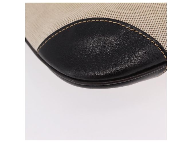Bolso de hombro LONGCHAMP Canvas Beige Auth 204983A - vista 16