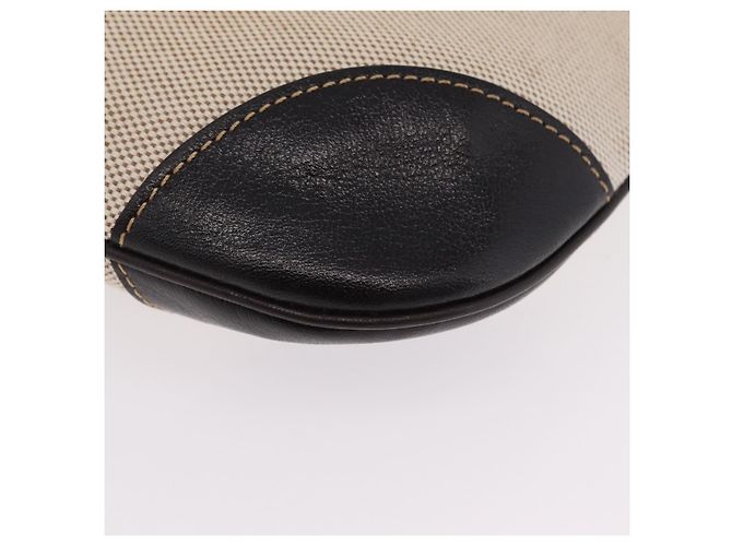 Bolso de hombro LONGCHAMP Canvas Beige Auth 204983A - vista 17