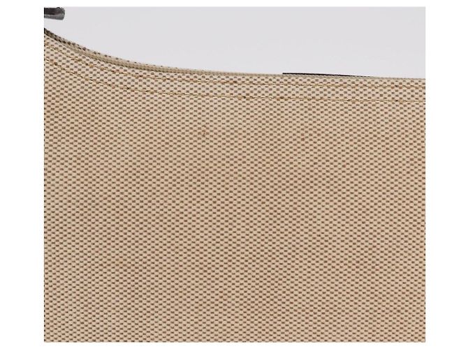 Bolso de hombro LONGCHAMP Canvas Beige Auth 204983A - vista 3