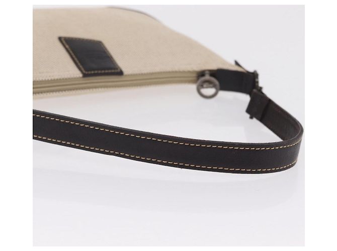 Bolso de hombro LONGCHAMP Canvas Beige Auth 204983A - vista 9