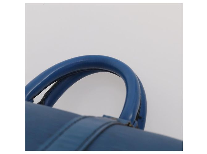 LOUIS VUITTON Epi Keepall 45 Boston Bag Blue M42975 LV Auth 197485 Blau - Ansicht 8