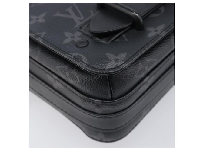 LOUIS VUITTON Monogram Eclipse Steamer Messenger Bag M45585 LV Auth 203307V Monograma - vista 16