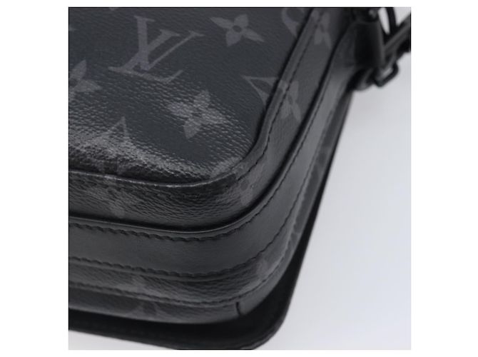 LOUIS VUITTON Monogram Eclipse Steamer Messenger Bag M45585 LV Auth 203307V Monograma - vista 17