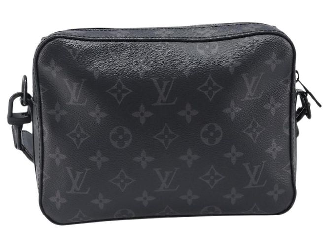 LOUIS VUITTON Monogram Eclipse Steamer Messenger Bag M45585 LV Auth 203307V Monograma - vista 2