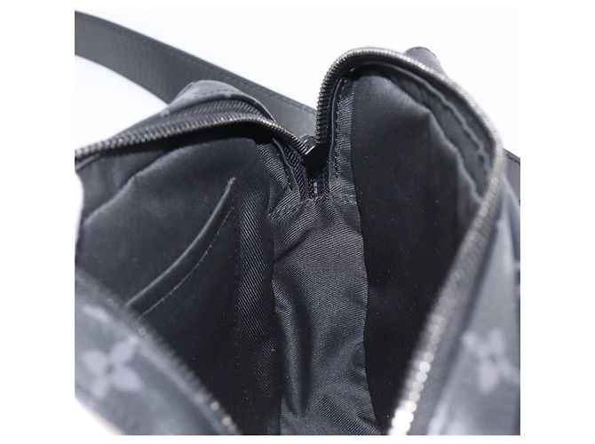 LOUIS VUITTON Monogram Eclipse Steamer Messenger Bag M45585 LV Auth 203307V Monograma - vista 23