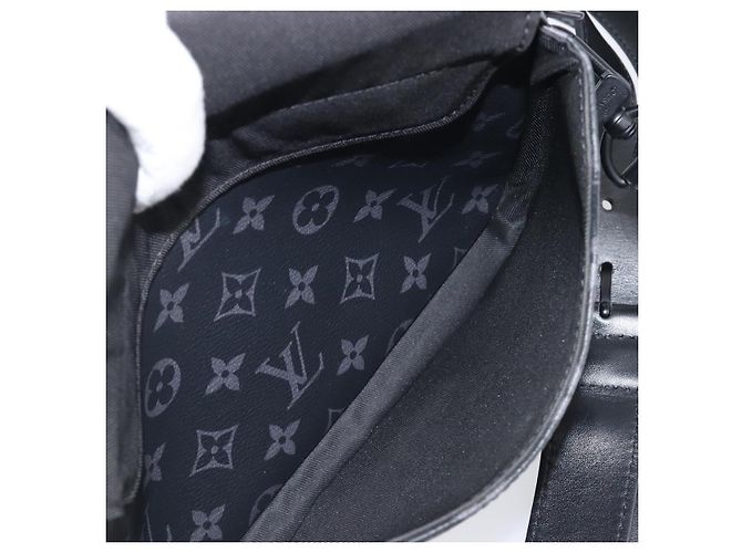 LOUIS VUITTON Monogram Eclipse Steamer Messenger Bag M45585 LV Auth 203307V Monograma - vista 27