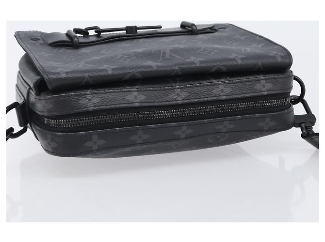 LOUIS VUITTON Monogram Eclipse Steamer Messenger Bag M45585 LV Auth 203307V Monograma - vista 6