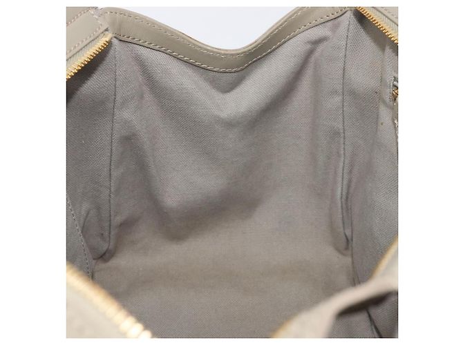 Borsa a mano BURBERRY Nova Check PVC 2way Beige Gold Auth 204398V D'oro - vista 25