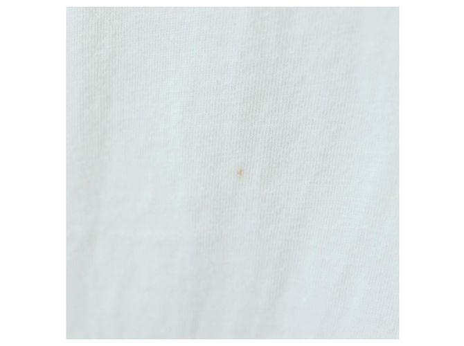 Camiseta de manga corta MOSCHINO de algodón blanco Auth 203736M - vista 9