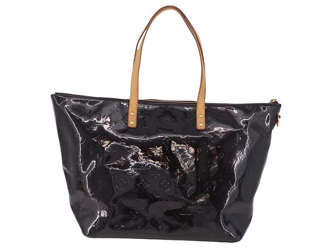 Borsa LOUIS VUITTON Monogram Vernis Bellevue GM Amarante M93589 LV Auth ka6407V Bordò - vista 2