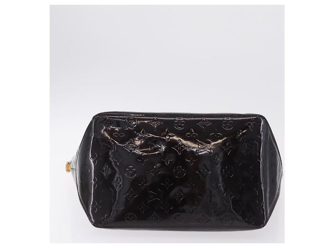 Borsa LOUIS VUITTON Monogram Vernis Bellevue GM Amarante M93589 LV Auth ka6407V Bordò - vista 7