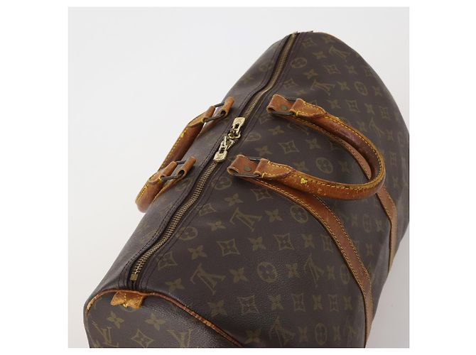 LOUIS VUITTON Monogram Keepall 45 Boston Bag M41428 LV Auth 201180 Monograma - vista 6