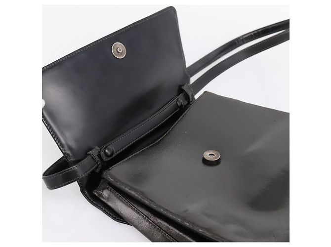 Bolsa LOEWE Velazquez em couro 2way Verde Prata Auth gh2401 - vista 23