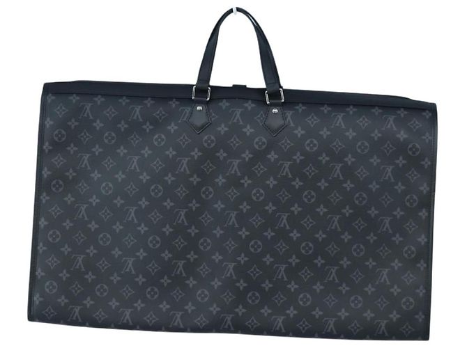 LOUIS VUITTON Monogram Eclipse Porto Abi 1 Garment Cover M43686 Auth ar14265SAM Monogramma - vista 2