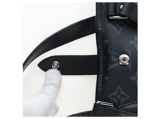 LOUIS VUITTON Monogram Eclipse Porto Abi 1 Garment Cover M43686 Auth ar14265SAM Monogramma - vista 20