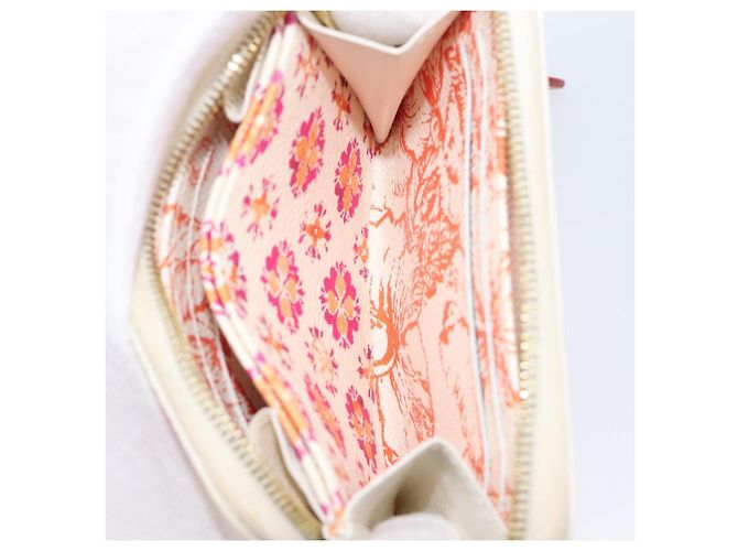 LOUIS VUITTON Monogram Tiles Zippy Coin Purse M83658 LV Auth 205926M Naranja Monograma - vista 22
