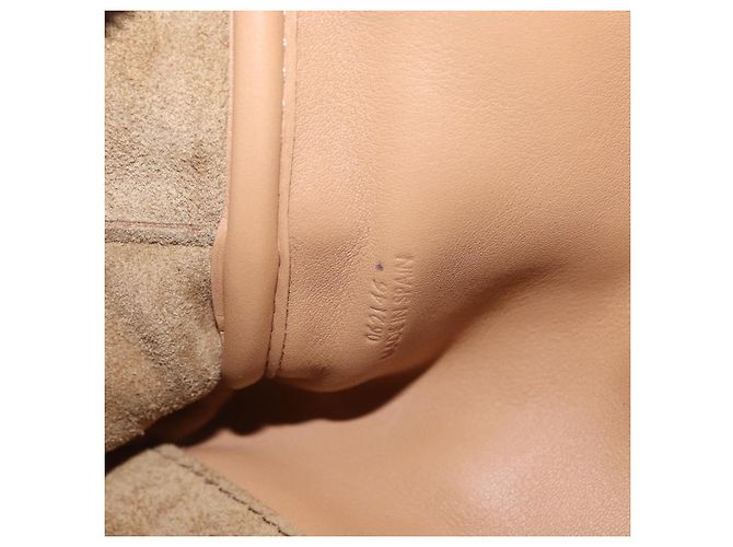 Borsa a mano LOEWE Amazona 28 Canvas 2way Beige Gold Auth 203608SAM D'oro - vista 10