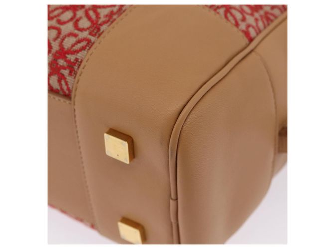 Borsa a mano LOEWE Amazona 28 Canvas 2way Beige Gold Auth 203608SAM D'oro - vista 20