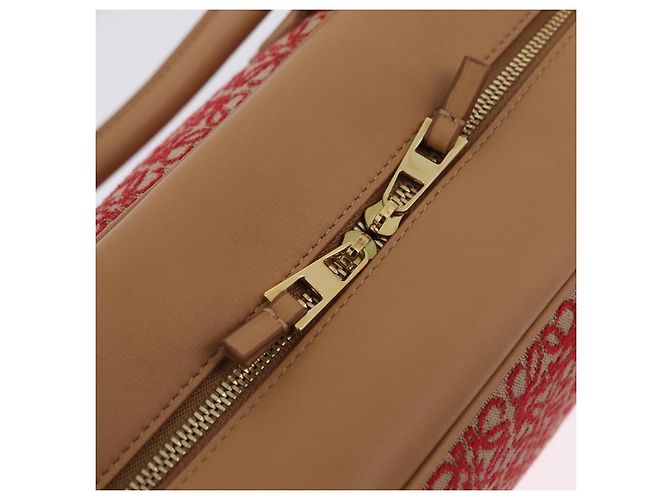 Borsa a mano LOEWE Amazona 28 Canvas 2way Beige Gold Auth 203608SAM D'oro - vista 23