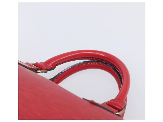 Borsa a mano LOUIS VUITTON Epi Speedy 30 Castilian Red M43007 LV Auth ep15983A Rosso - vista 14