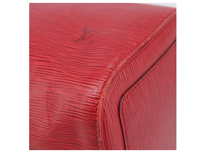 Borsa a mano LOUIS VUITTON Epi Speedy 30 Castilian Red M43007 LV Auth ep15983A Rosso - vista 15