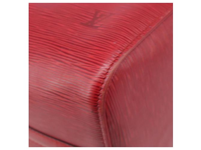 Borsa a mano LOUIS VUITTON Epi Speedy 30 Castilian Red M43007 LV Auth ep15983A Rosso - vista 17
