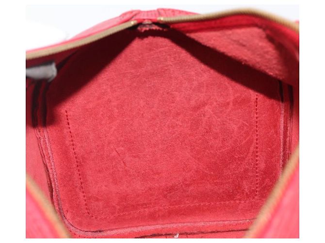 Borsa a mano LOUIS VUITTON Epi Speedy 30 Castilian Red M43007 LV Auth ep15983A Rosso - vista 22