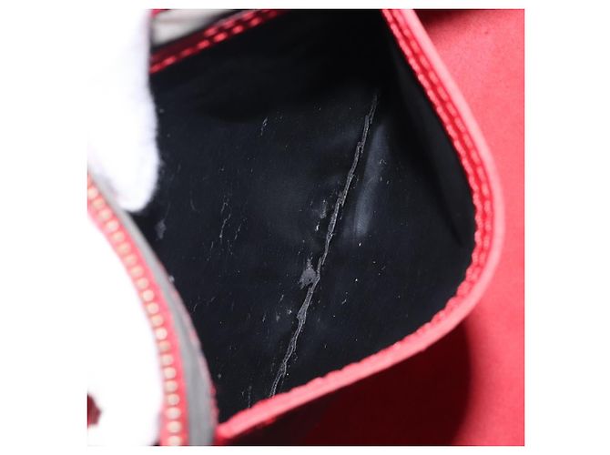 Borsa a mano LOUIS VUITTON Epi Speedy 30 Castilian Red M43007 LV Auth ep15983A Rosso - vista 24