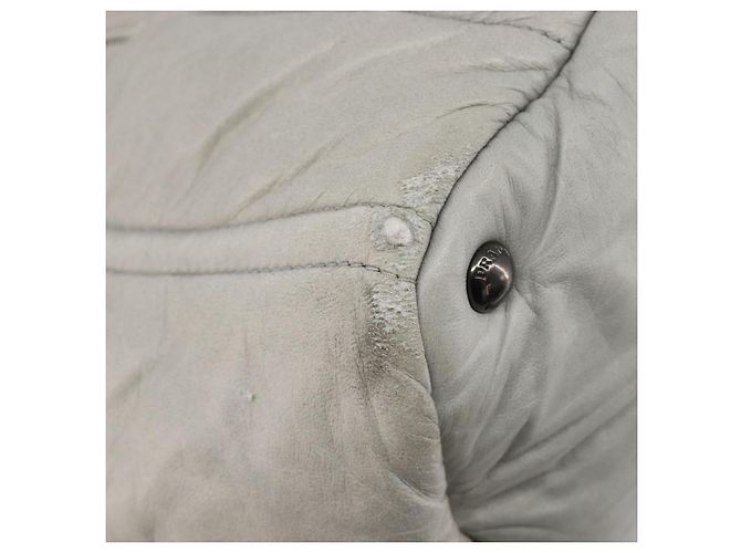 Borsa a mano PRADA Nappa Bomber in pelle 2way Grigio Auth LN154 Marrone - vista 17
