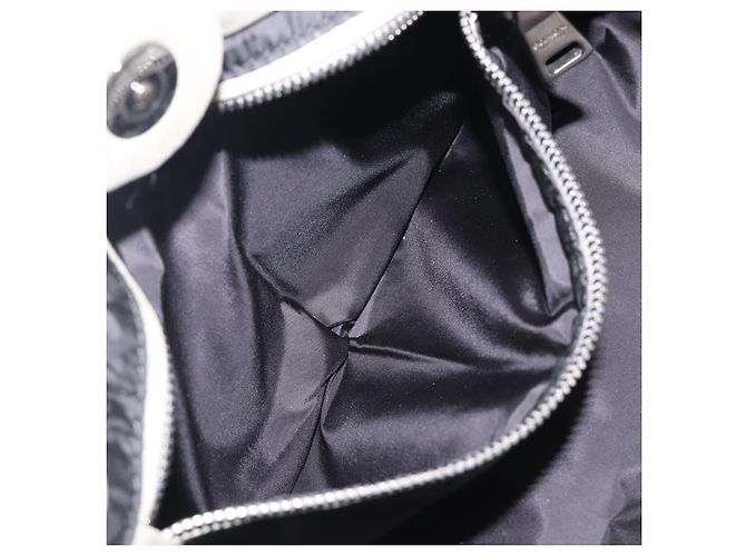 Borsa a mano PRADA Nappa Bomber in pelle 2way Grigio Auth LN154 Marrone - vista 27
