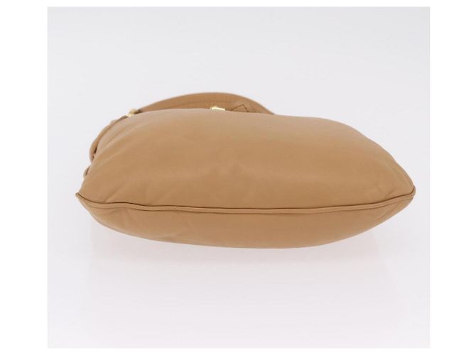 Borsa a tracolla Miu Miu in pelle beige e oro autentica 206041V D'oro - vista 11