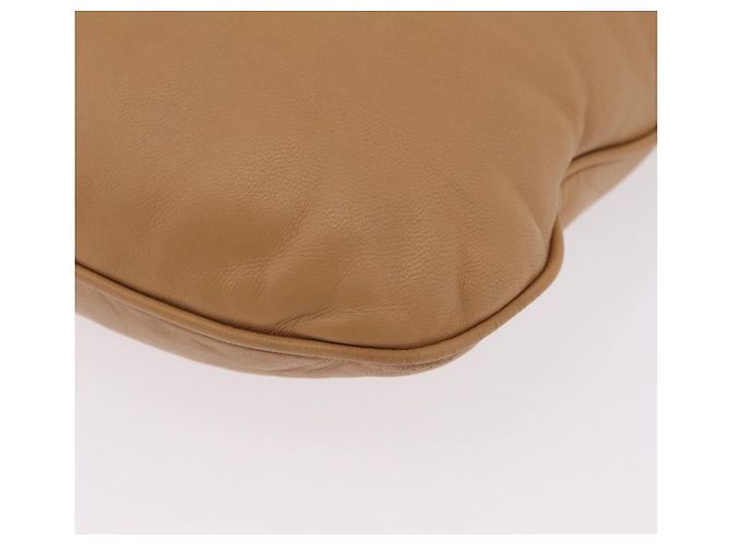 Borsa a tracolla Miu Miu in pelle beige e oro autentica 206041V D'oro - vista 13