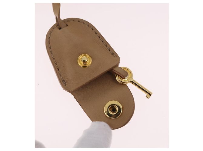 Borsa a tracolla Miu Miu in pelle beige e oro autentica 206041V D'oro - vista 17