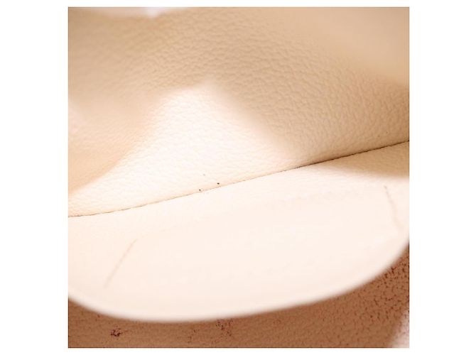 LOUIS VUITTON Monogram Multicolor Pochette Cosmetic PM White M47354 Auth mr3050V Bianco - vista 21