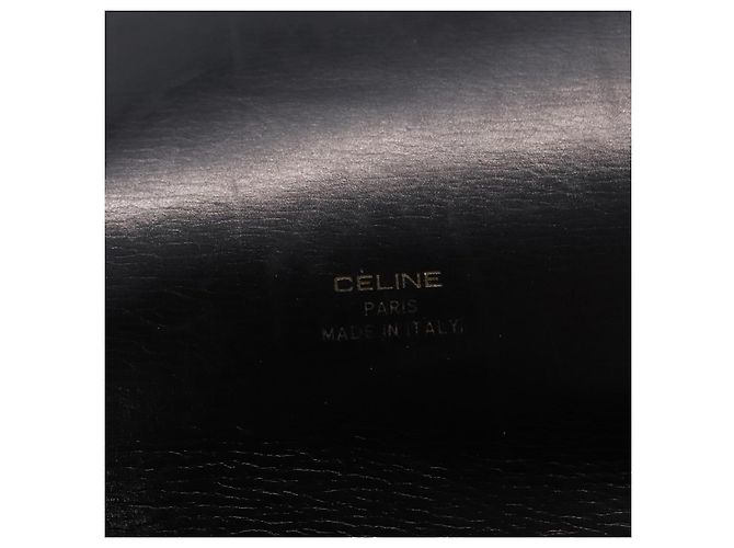 Céline Borsa a tracolla CELINE C Sulky Canvas Black Gold Auth ep16244 Nero D'oro - vista 19