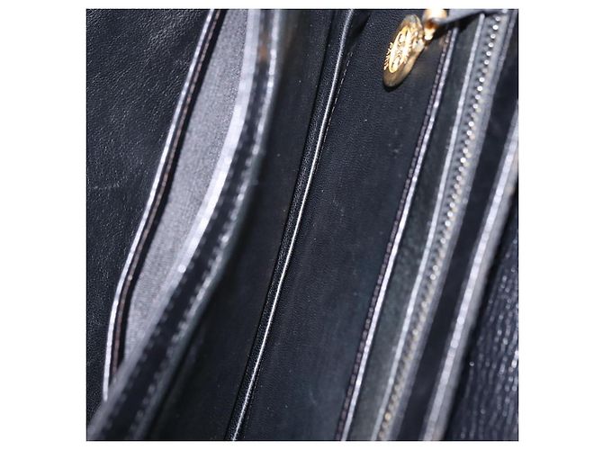 Céline Borsa a tracolla CELINE C Sulky Canvas Black Gold Auth ep16244 Nero D'oro - vista 23