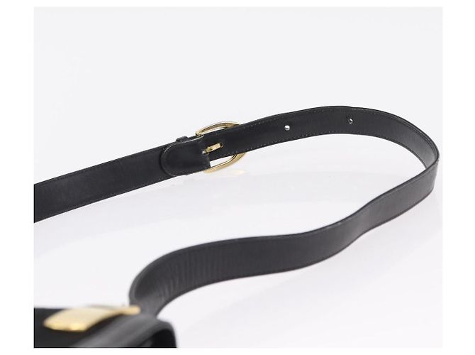 Céline Borsa a tracolla CELINE C Sulky Canvas Black Gold Auth ep16244 Nero D'oro - vista 9