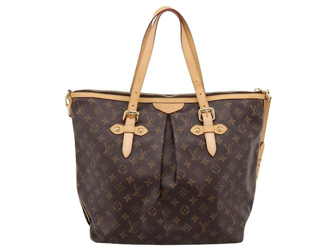 LOUIS VUITTON Monogram Palermo GM Tote Bag M40146 LV Auth ep15830V Monogramm - Ansicht 2