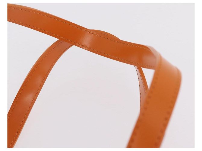 Borsa a mano LOUIS VUITTON Epi Soufflot Orange Mandarin M5222H LV Auth 203201V Arancione Grigio - vista 8
